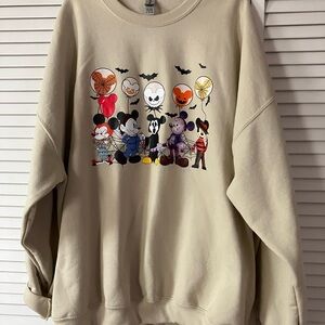 Gildan Heavy Blend Tan Sweatshirt